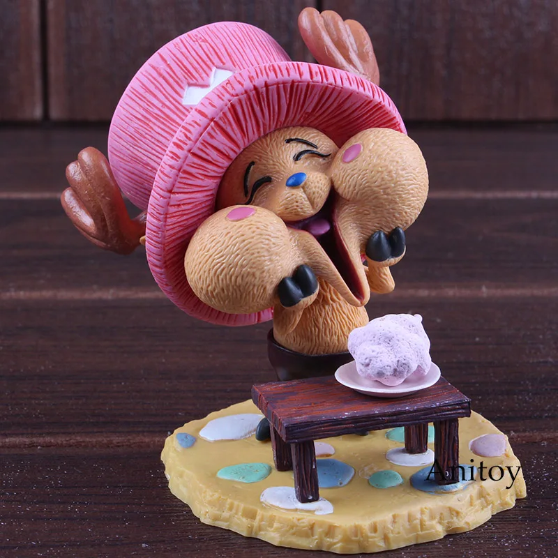 

One Piece Happy Tony Tony Chopper One Piece Figure Action PVC Collectible Model Toy 9cm