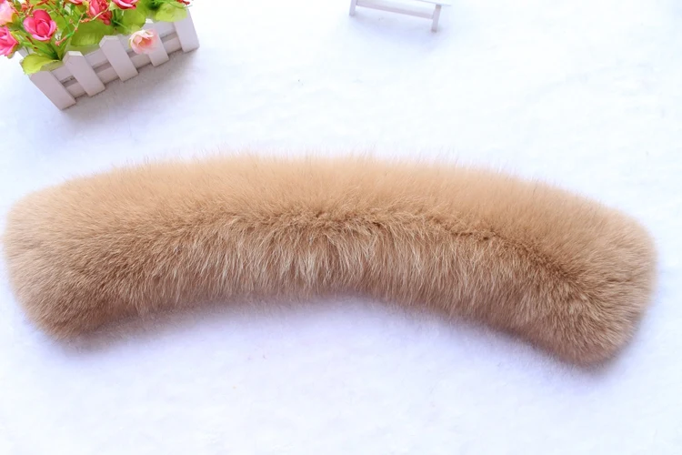natural fox fur collar scarf (23)