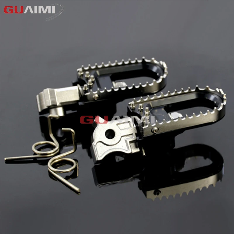 Широкие Регулируемые подножки для мотоциклов BMW F800GS /F700GS /F650GS/R1150GS|Подставки под