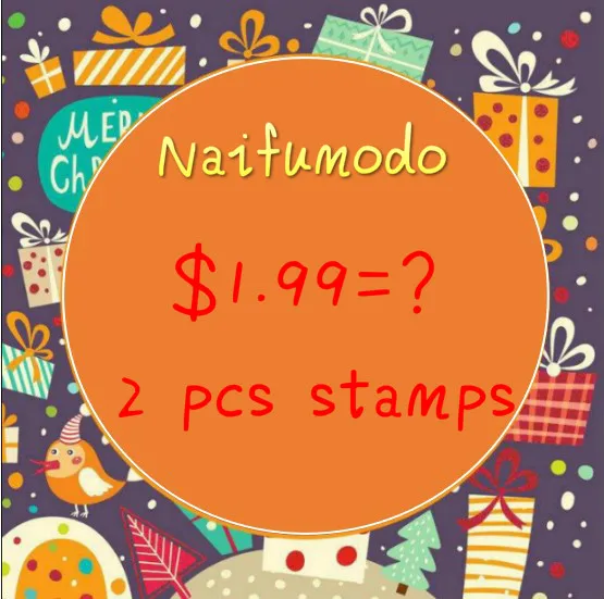 

Hot Selling Christmas Clear Stamps Mystery Gift $1.99 Get 2pcs Lucky Bag