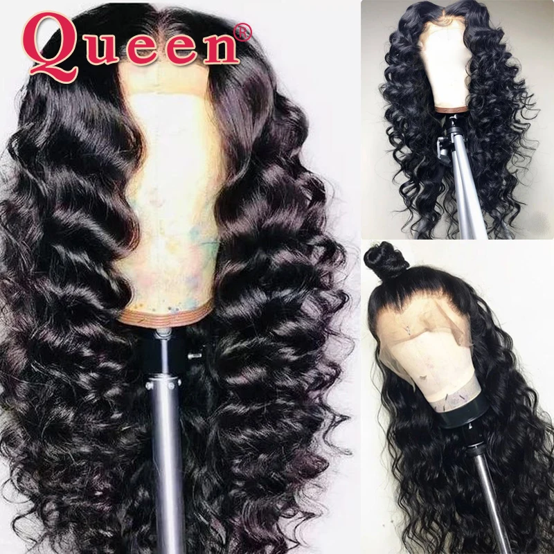 360 Lace Frontal Wig Loose Deep Wave Lace Front Human Hair Wigs For Black Women Brazilian 100% Human Hair Wigs Queen Hair