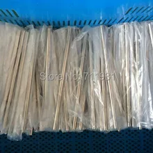 WOWSHINE 8 мм* 215 мм 200 шт. соломка из нержавеющей стали и 100 шт. набор кистей