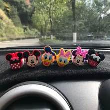 Автомобильный освежитель воздуха с рисунком Минни, автомобильные аксессуары, Микки, автомобильные аксессуары, Воздухопроницаемый парфюм с зажимом