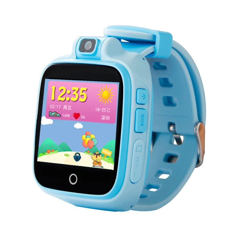 

Smart Watch Child Safe Monitor GPS Tracker Kids Android IOS Waterproof Baby SOS Remote Monitor Camera SIM 4G Network Wristwatch