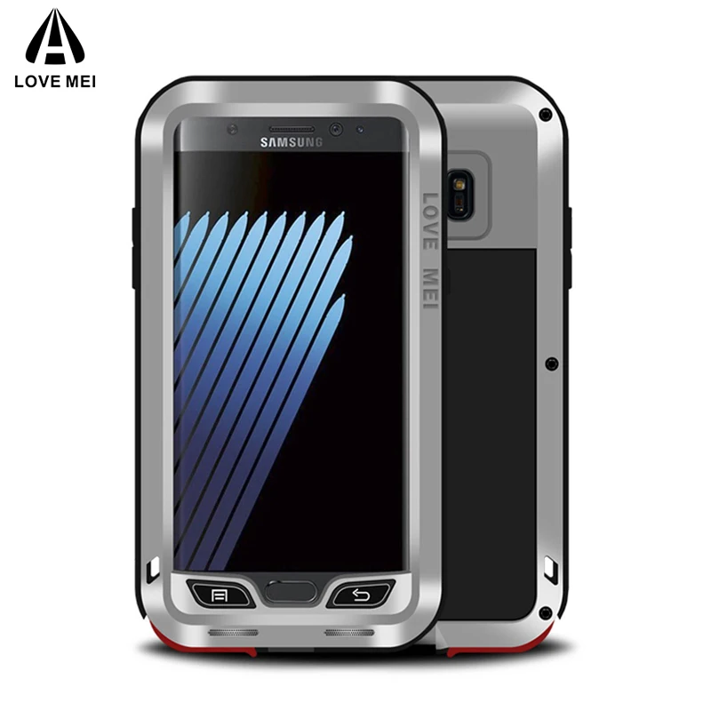LOVE MEI Aluminum Metal Case For Samsung Galaxy Note 7 Cover Powerful Armor Shockproof Case For Samsung Galaxy Note 7 Note7 Capa LOVE MEI Aluminum Metal Case For Samsung Galaxy Note 7 Cover Powerful Armor Shockproof Case For Samsung Galaxy Note 7 Note7 Capa