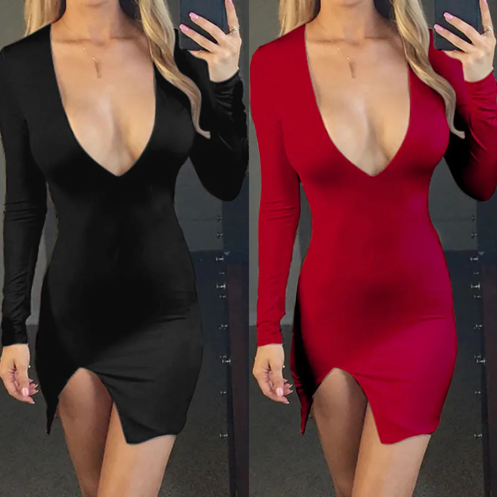 Women Sexy dresses woman party night V Neck Long Sleeve Long Maxi Evening Party Beach Dress Sundress Women Sexy dresses woman party night V Neck Long Sleeve Long Maxi Evening Party Beach Dress Sundress