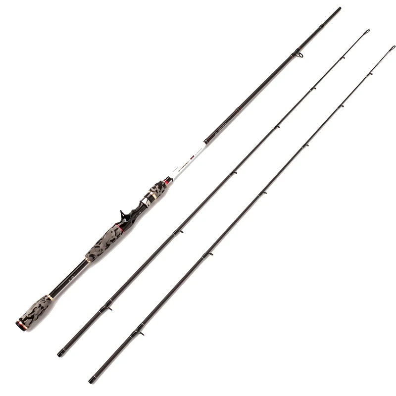2,1 м, акция, карбоновое литье, удочка, 2,1 м, 2 наконечника, m& ML/MH, baitcasing, удочка, приманка, удочка, рыболовные снасти, 5 кг, не ломается