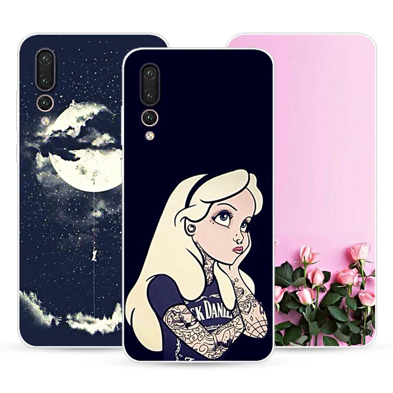 

Case For Huawei P20 Pro Case Cover Silicone Funda For Huawei P20 Pro Cover TPU Patterned Coque For Huawei P20 Plus Case Cover