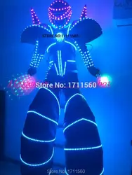 Светодиодный Робот костюмы/светодиодный RGB фонари костюмы/светодиодный Костюмы/легкие костюмы/светодиодный Робот Костюмы