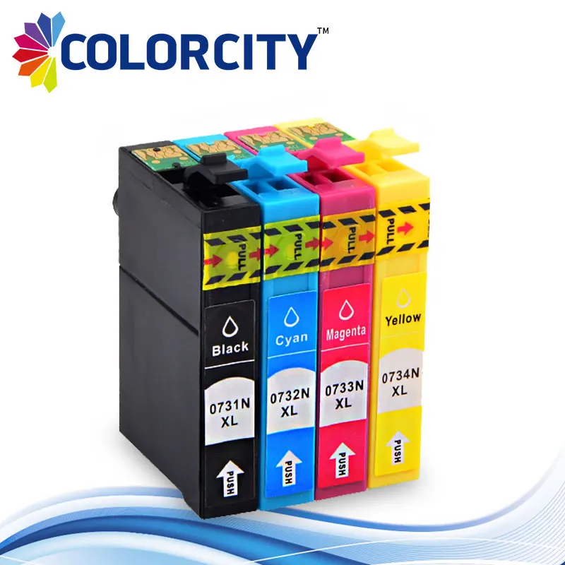 1 комплект T0731N T0734N 73N чернильный картридж для Epson Stylus CX3900 CX4900 CX5900 CX7300 TX200 TX210 TX209 TX409
