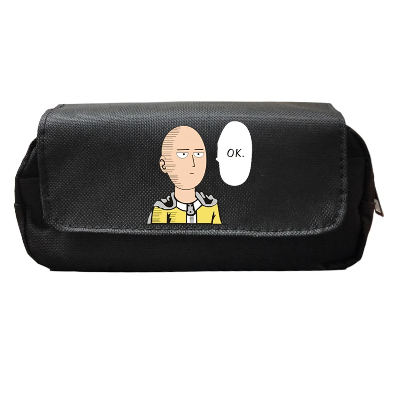 Новый пенал для карандашей ONE PUNCH-MAN детей мальчиков девочек канцелярские
