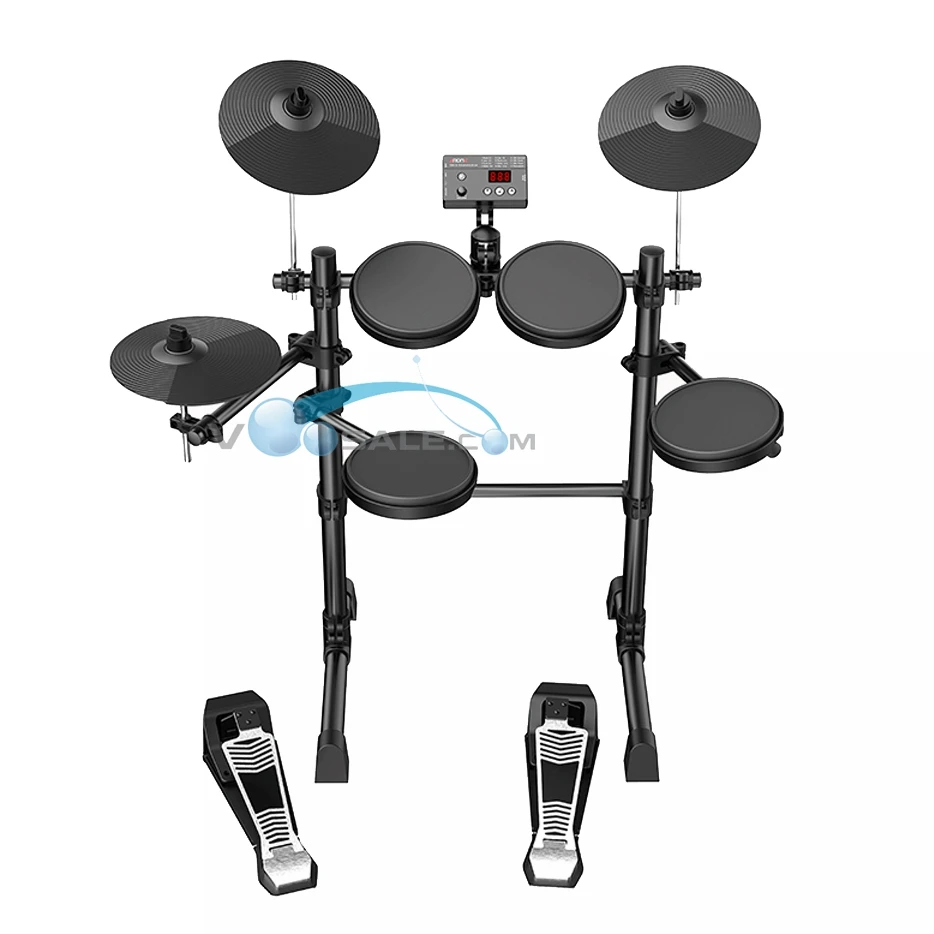 

TDX-15 Electronic Drums Kit Simplified Control Panel Design 12 Drum Kits Sounds Easy Assembly Metronome Inside Good Quanlity