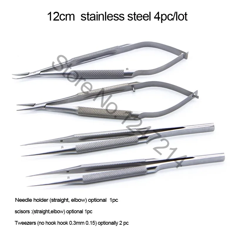 12cm  stainless steel 4pc