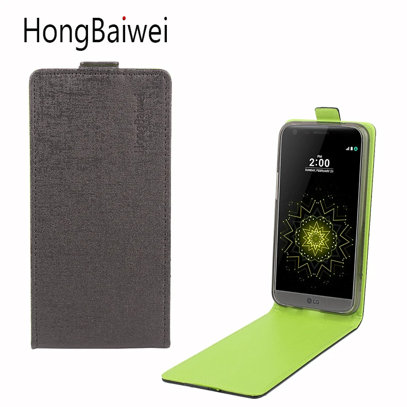 

HongBaiwei Cover for LG LV5 Case Flip Luxury Leather Fashion Hit Color Mobile Phone Case for LG LV5