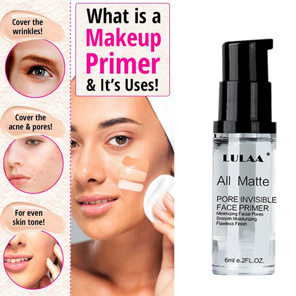 

NEW Makeup Primer 1PC Liquid 6ML Isolated Moisturizing Makeup Base Face Makeup Primer Pre Makeup Cream maquiagem #25