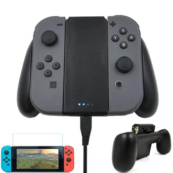 

Recharge Hand Grip Holder Power Supply For Nintendos Nintend Switch Joy-Con NS Handle Grip Controller Charger Charging Stand