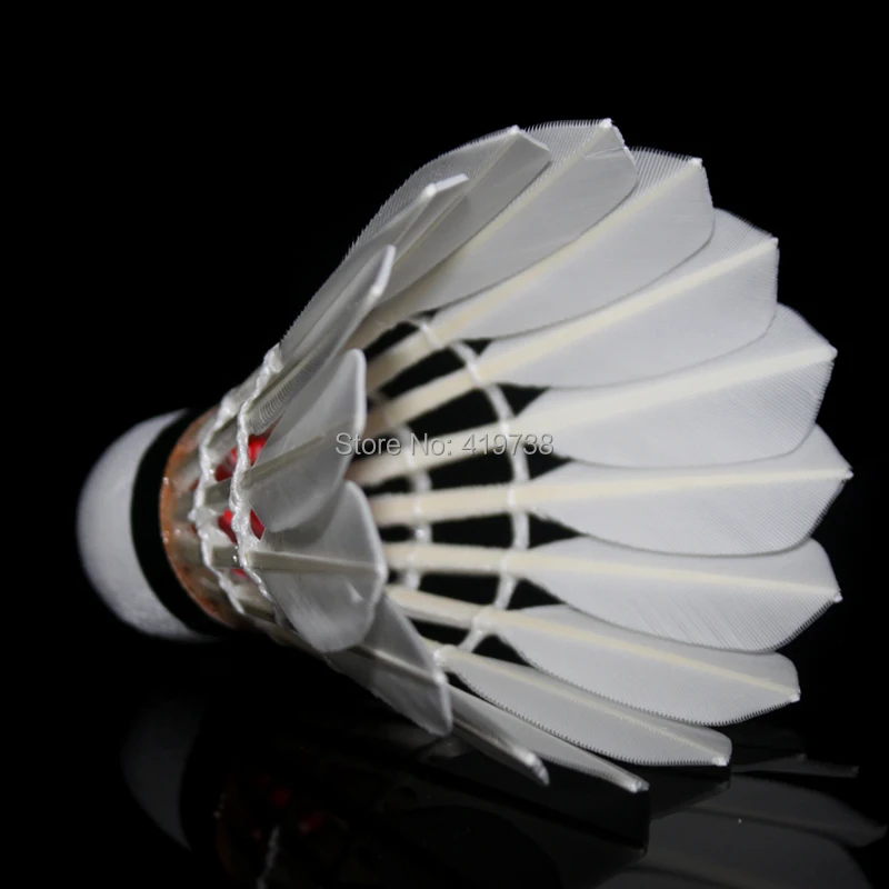 US $123.93 original chaopai red top grade goose feather badminton shuttlecock shuttlecocks for International competition free shipping