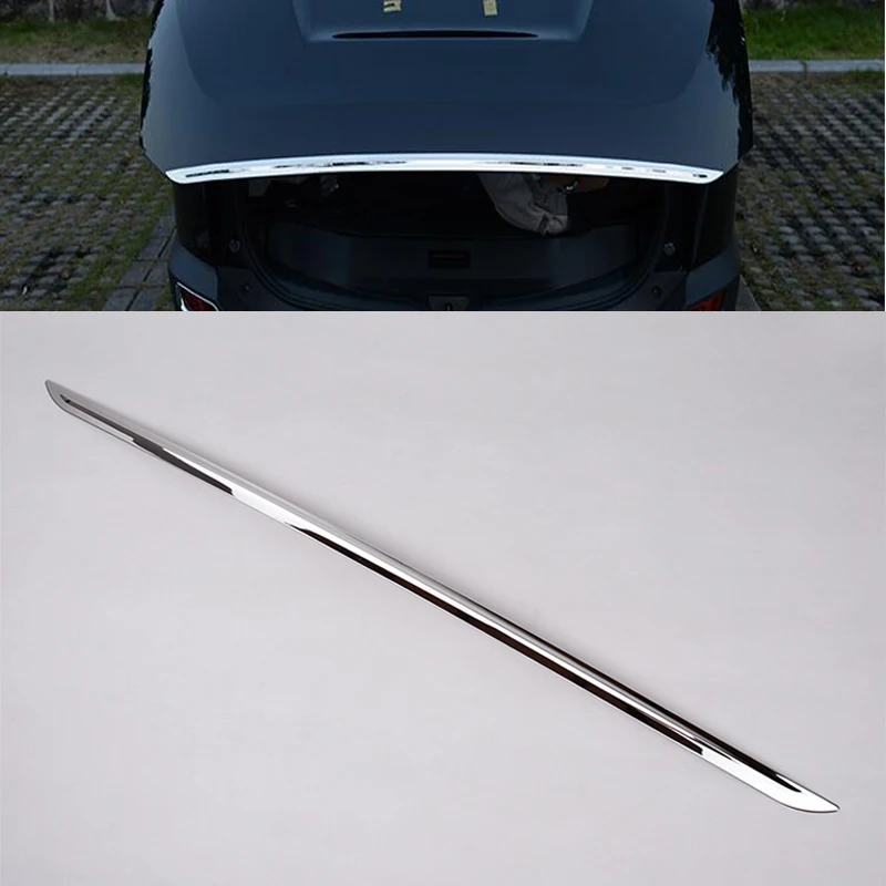 

For Toyota RAV4 2013 2014 2015 2016 Tailgate Rear Door Bottom Cover Molding Trim Stainless Steel back door trim car Accessories