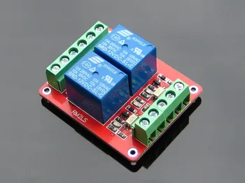 

10 pcs RM2LS 2 relay module / bidirectional optocoupler isolation / high and low can trigger / 5V / 12V / 24V optional