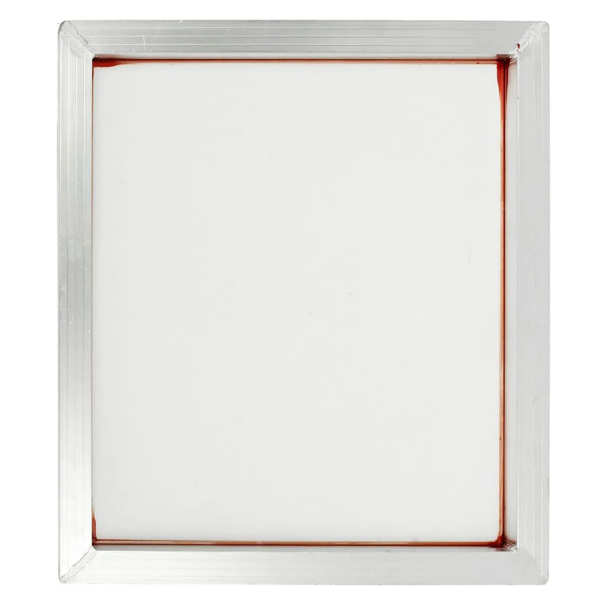

110 Mesh Screen Printing Aluminium Frame Stretched With White Silk Print Polyester Mesh For Printed Circuit Aluminium Frame
