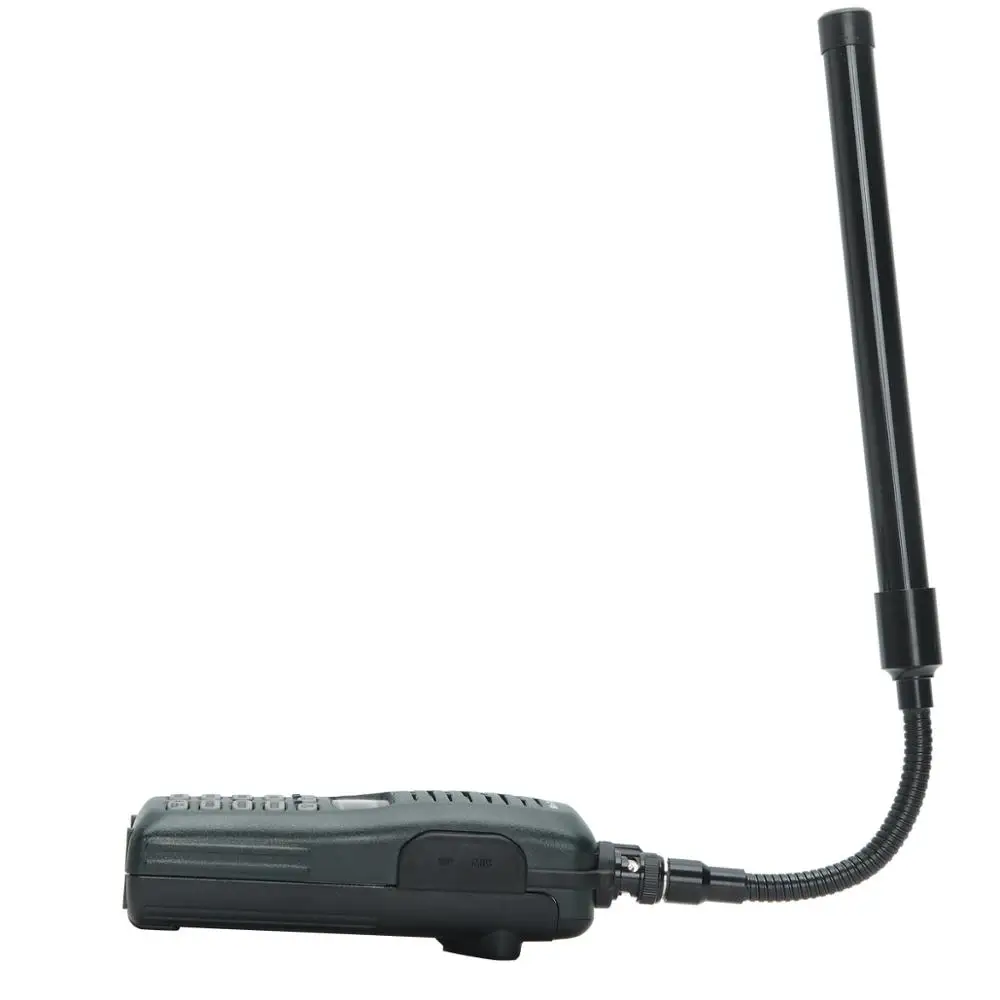 ABBREE BNC Складная тактическая антенна Двухдиапазонная 144/430 МГц для Icom рация радио IC