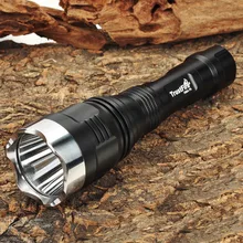 TrustFire 168A-T6 5-Mode 900LM Memory White LED Flashlight w/ Strap