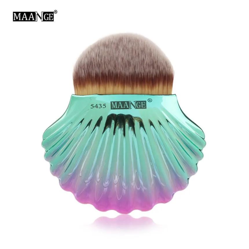 

MAANG Newest Foundation Powder Makeup Brushes Shell Contour Powder Blush Brush Tools brochas para maquillaje set pincel maquiage