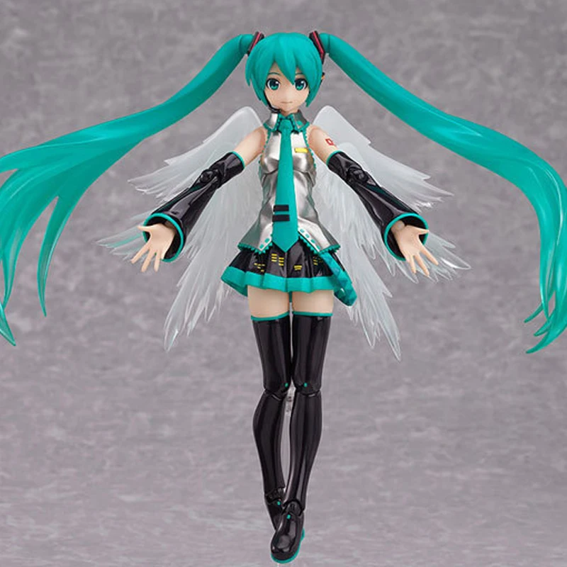 14cm Japanese Anime Singer Hatsune Miku Guitar Figma Pvc Action Figure  Collectible Brinquedos Kids Teenagers Toys Gifts Rt200 - Action Figures -  AliExpress