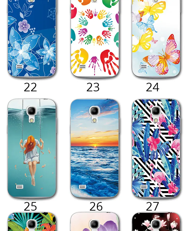 Чехол для Samsung S4 Mini 4,3 '', маленький чехол с маргариткой и сердечком для Samsung Galaxy S 4 Mini I9190, чехол для задней панели телефона S4Mini, бампер