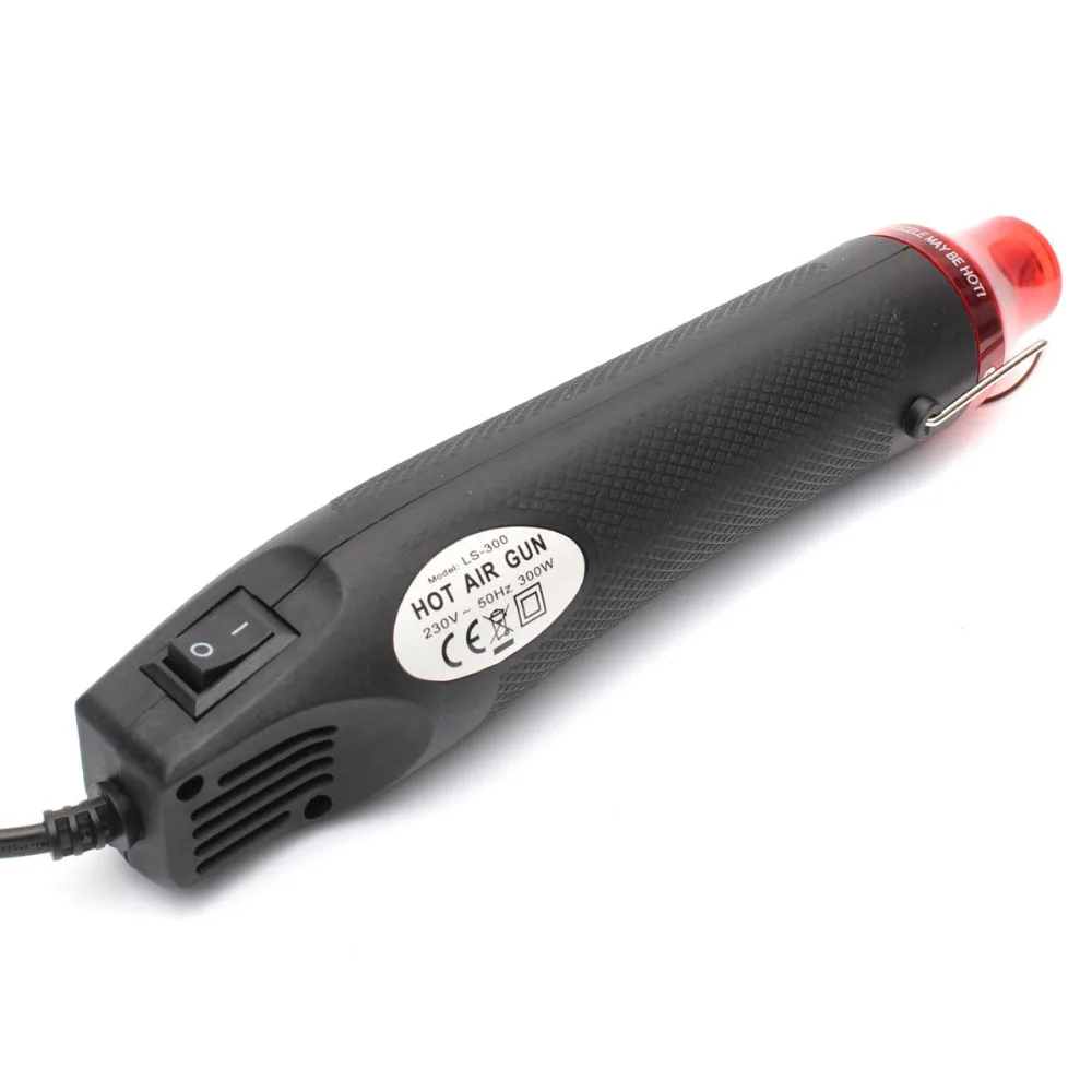 ALLSOME 220 V 300 W пистолет горячего воздуха для DIY с помощью электрического фена волос