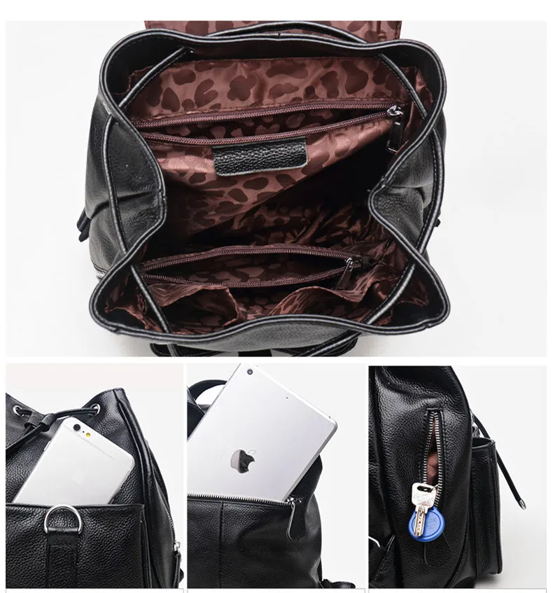 ZKW известный бренд модные пояса из натуральной кожи женские рюкзаки женская школьная сумка женский коровьей дизайнер рюкзак