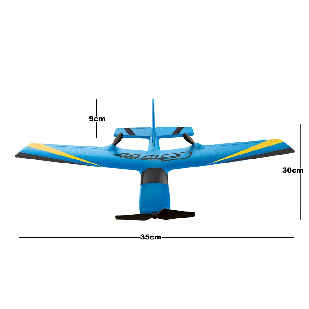 Z50 RC самолет EPP планер из пеноматериала с гироскопом 2 4G 2CH пульт дистанционного