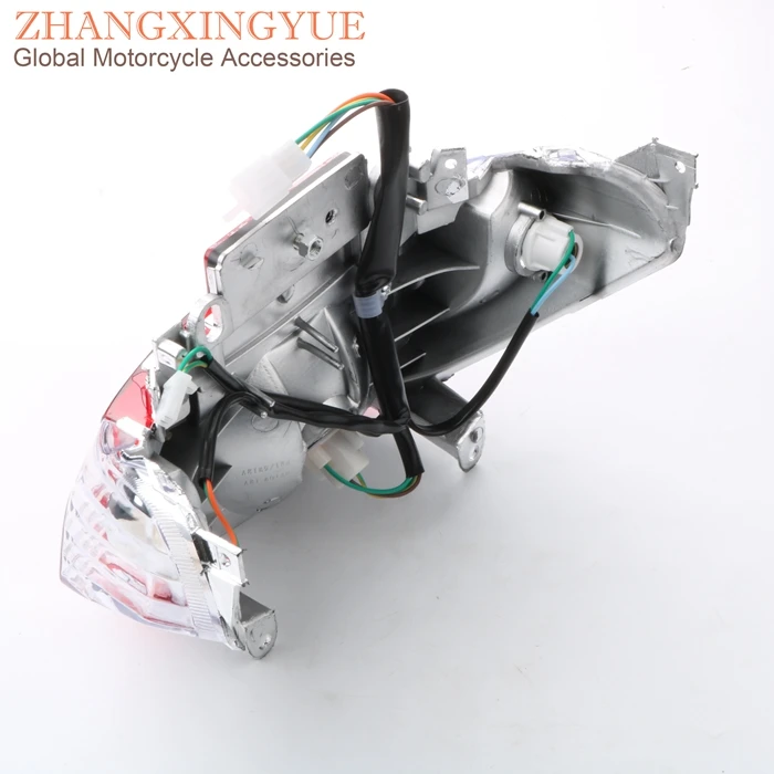 GY6 китайский скутер хвост светильник сигнала поворота Хвост светильник в сборе для Baotian BT50QT-9 50cc 4T