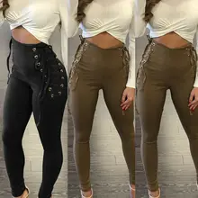 Women Pencil Pants Fitness Leggings Running Gym Stretch Sports High Waist Skinny Pants Black Trousers eshtanga women sports pant high waist leggings top quality solid sports skinny 4 way stretch leggings size xs l free shipping