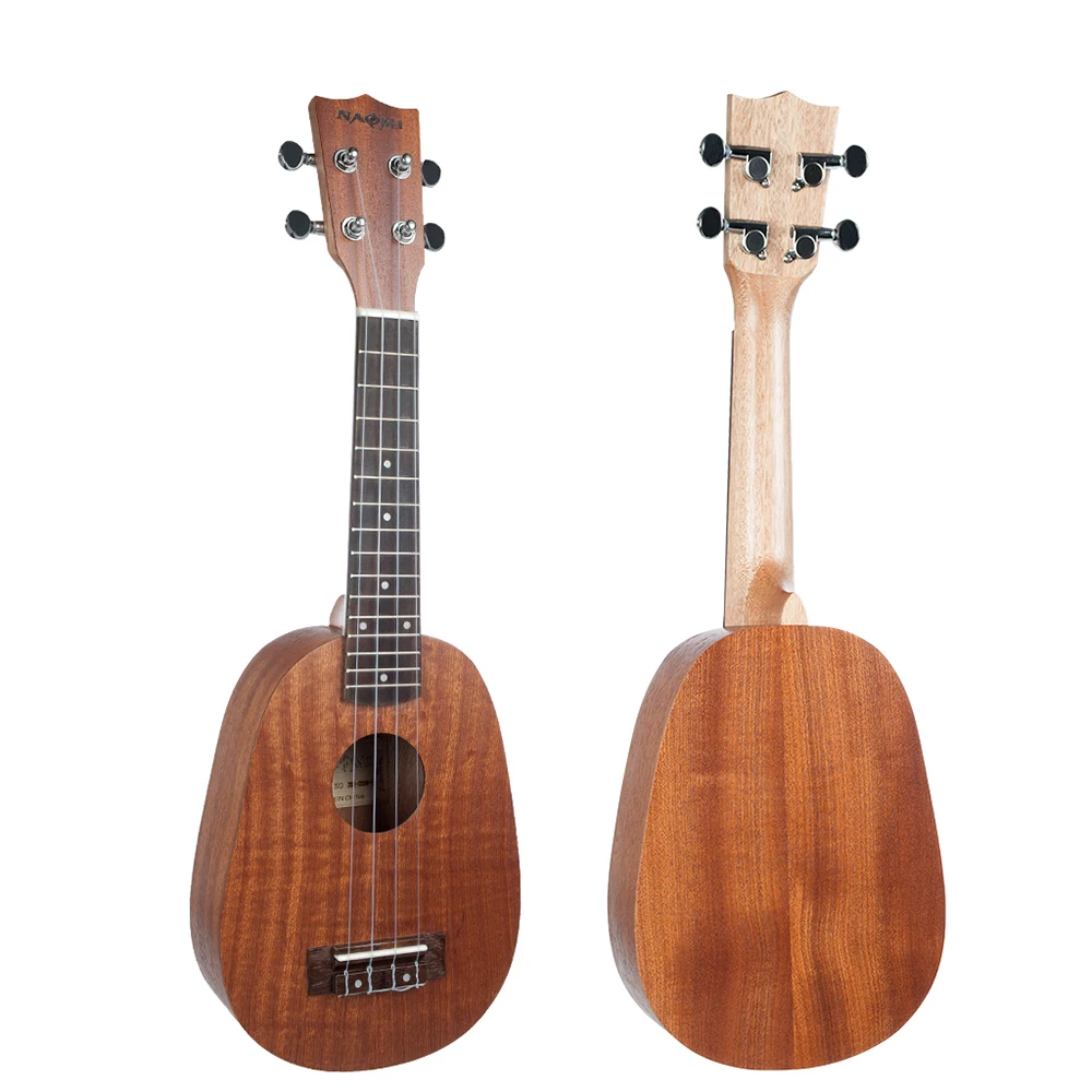 NAOMI продукт 21/23/26 ананас звуковое сопровождение миниатюрная гитара укулеле-розовое Ксилофоны код подходит для гитара для начинающих инструменты