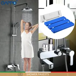 GAPPO душ смесители ванна кран s Ванна краны ванна кран настенный душ мест для ванной откидное сиденье
