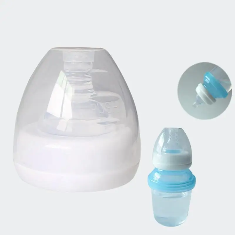 4 pcs Newborn Baby Breast Milk Storage Cup with Transfer Head Infant Safety supplementary Food Container candy Container Tool