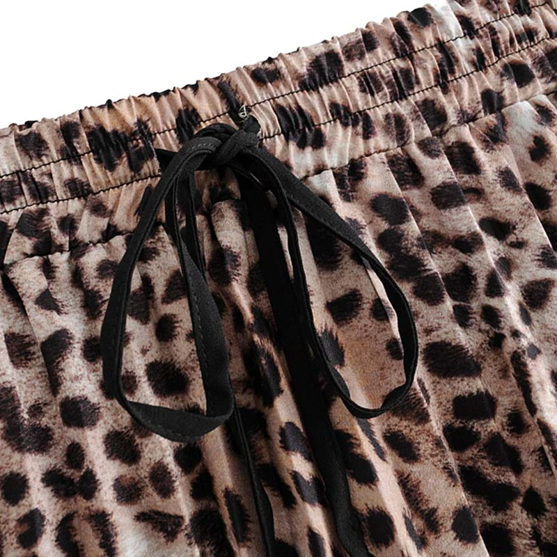 Vadim-women-stylish-leopard-print-pleated-skirt-snake-faldas-mujer-Drawstring-tie-elastic-waist-casual-mid (2)