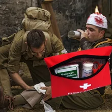 Горячая 13 шт./компл. Аварийная сумка для выживания на открытом воздухе Кемпинг/путешествия автомобиль сумка для первой помощи медицинская сумка набор для выживания