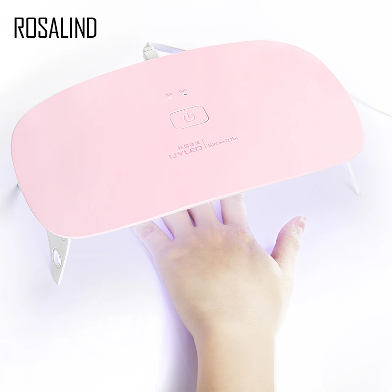 

ROSALIND SUNmini2 Plus 24W UV LED Lamp Nail Dryer for Nails Gel Dryer Curing for UV Gel Polish Nail Art Nail Dryer