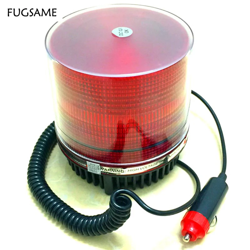 

FUGSAME 12V BEACON WARNING LIGHT CAUTION REVOLVING CAR ROOF trouble lamp emmergency lighting multi -function indicator