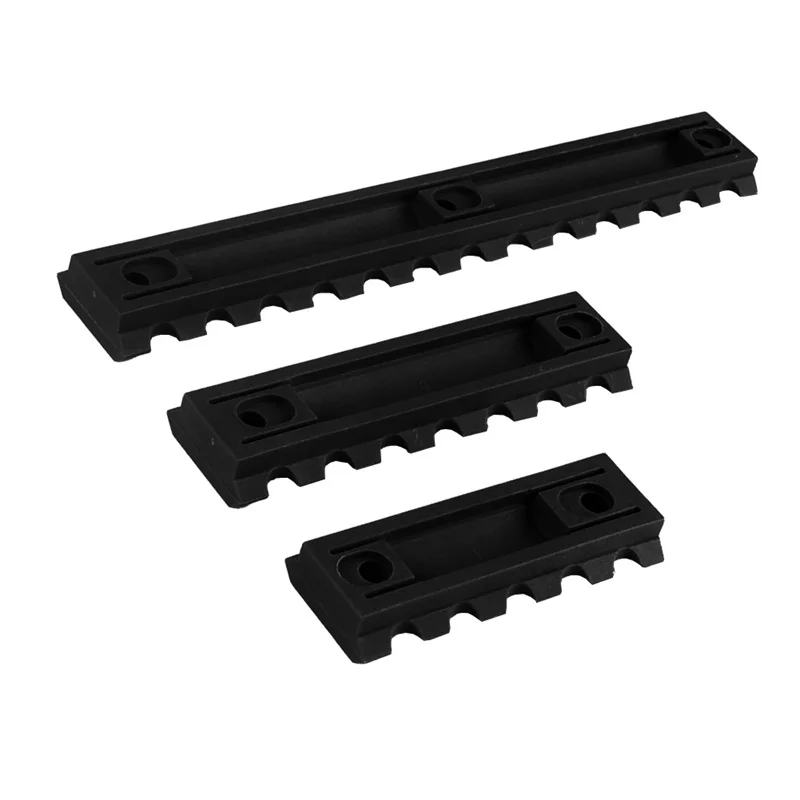 3 Sizes 2 5 Slot  3 7 Slot  5 13 slot Plastic Keymod Scope Mount (2)