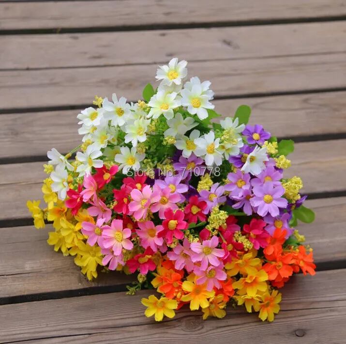 Online Buy Wholesale plastic daisy flowers from China plastic daisy