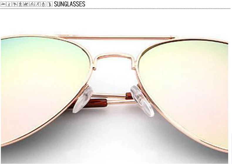 RHAMAI Kids Sunglasses Girls Boys Baby Child  Pilots Sun Glasses Goggles 2019 Trend Mirror Glasses Brand Children Shades (12)