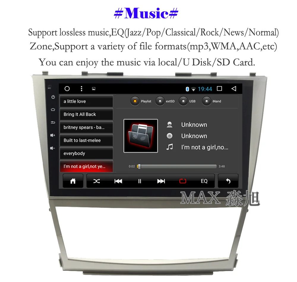 Flash Deal MAX GPS Navigation System Android 8.1 2G 32G Car DVD Player for Toyota Camry 2006 2007 2008 2009 2010 2011 Car Radio BT 4G WiFi 5