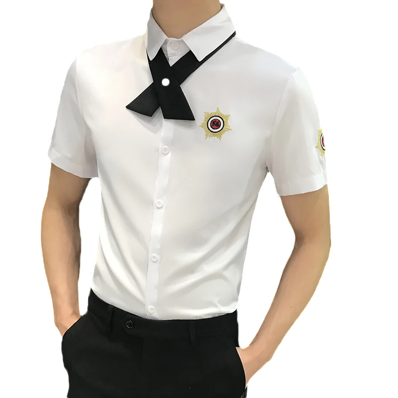 Форма любителей рубашка Для мужчин и Для женщин короткий рукав C75-P40 галстук P6 цена Управление 59 раздел низкая цена жалобы