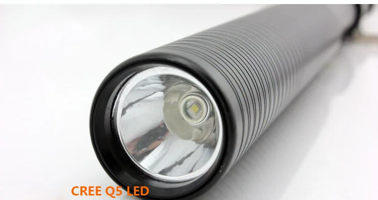 Billig Selbstverteidigung Taschenlampe Outdoor Notfall LED Lange Taschenlampe 3 Modus Aufladbare Baseball Bat Anti Aufruhr Sicherheit Ausrüstung