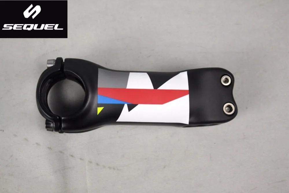

Nice design full carbon fiber stem 6 degree Toray t800 100+/-5g 80/90/100/110/120mm bike stem for road mtb stem bike parts