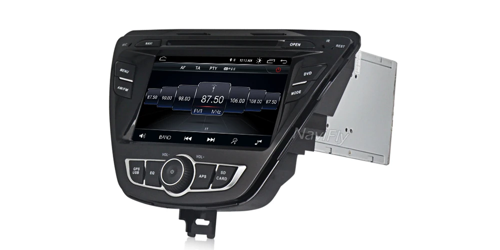 Flash Deal Navifly 2din Android8.1 Car dvd Multimedia Player GPS Navigation For Hyundai Elantra Avante Radio BT MAP Quad Core Stereo Audio 13