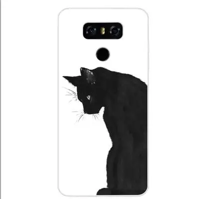 Забавный силиконовый чехол на заднюю панель для LG G6 мультфильм узорчатые телефонные чехлы для мобильного телефона LG G 6 Чехол из мягкого ТПУ для LGG6 Coque - Цвет: A1